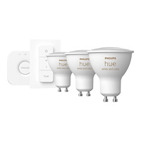 Philips Philips Hue White and Color Ambiance Starter Kit - trådlös belysningsuppsättning - LED-glödlampa x 3 - GU10 - 4.3 W - va...