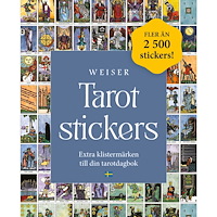 Paneter förlag AB Weiser tarotstickers : extra klistermärken till din tarotdagbok (häftad)