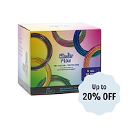 WobbleWorks 3Doodler - körsbär, röd, Fuchsia, guld, orange, rosa, citron, gul, grön, skog, blågrön, kobolt, blå, marin, lila, clear...