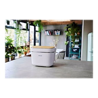 Philips Philips Series 5000 HD2640 Eco Conscious Edition - brödrost - matt silkesvit