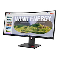 Lenovo Lenovo ThinkVision T34WD-40 - LED-skärm - böjd - 34" - HDR