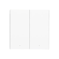 Lumi United Technology Aqara Wireless Remote Switch H1 - omkopplare - dubbel vippbrytare - 802.15.4, ZigBee 3.0