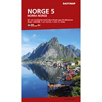 Kartförlaget Norra Norge 5 EasyMap, 1:450 000