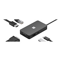 Microsoft Microsoft USB-C Travel Hub - dockningsstation - USB-C - VGA, HDMI - 1GbE