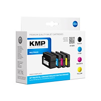 KMP KMP MULTIPACK H100V - 4-pack - svart, gul, cyan, magenta - kompatibel - bläckpatron (alternativ för: HP 950XL, HP 951XL,...