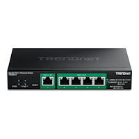 TRENDnet TRENDnet TPE-B541 - Version v1.0R - switch - driven, med PoE genomströmning - 5 portar - smart - TAA-kompatibel