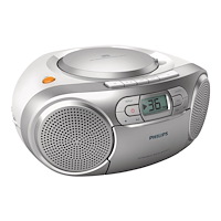 Philips Philips AZ127 - boombox - CD, Cassette