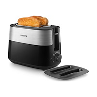 Philips Philips Daily Collection HD2517 - brödrost - svart
