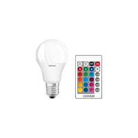 OSRAM OSRAM STAR+ CLASSIC A - LED-glödlampa - form: A60 - glaserad finish - E27 - 9 W - RGB/varmt vitt ljus - 2700 K