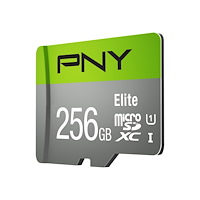 PNY Technologies PNY Elite - flash-minneskort - 256 GB - mikroSDXC UHS-I