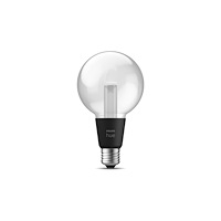 Philips HUE Philips Hue White and Color Ambiance Lightguide - LED filament tube light bulb - form: G95 - klar finish - E27 - 6.8 W -...