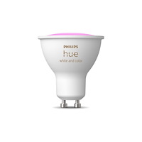 Philips HUE Philips Hue White and Color Ambiance - LED-spotlight - GU10 - 4.2 W - vitt/färgat ljus - 2000-6500 K