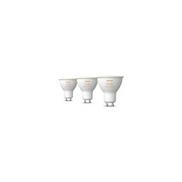 Philips HUE Philips Hue White ambiance - LED-spotlight - GU10 - 4.2 W - varmt till kallt vitt ljus - 2200-6500 K (paket om 3)