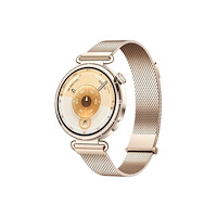 Huawei Huawei Watch GT 6 - rostfritt stål - smart klocka med milanese-rem - guld - guld