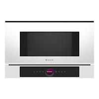 Bosch Bosch Serie | 8 BFL7221W1 - mikrovågsugn - inbyggd - vit