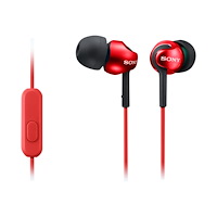 Sony Sony MDR-EX110AP - hörlurar med mikrofon - 3,5 mm kontakt