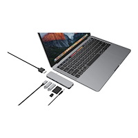 Hyper HyperDrive Solo 7-in-1 Hub - dockningsstation - USB-C - HDMI