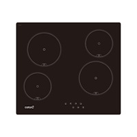 Cata CATA TN 604 keramisk häll - 59 cm - svart - keramik - med rundad kant