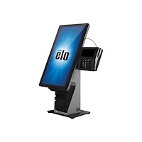 Elo TouchSystems Elo Wallaby Self-Service Floor Base ställ - för butiksterminal - svart/silver