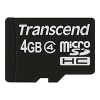 Transcend Information Transcend - flash-minneskort - 4 GB - microSDHC