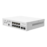 MikroTik MikroTik Cloud Smart Switch CSS610-8G-2S+IN - switch - 10 portar - smart - rackmonterbar