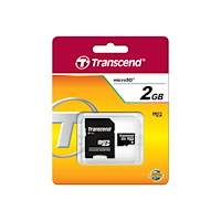Transcend Information Transcend - flash-minneskort - 2 GB - microSD