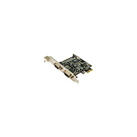 LogiLink LogiLink PCI Express Interface Card Serial 2x - seriell adapter - PCIe - RS-232 x 2
