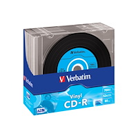 VERBATIM Verbatim Data Vinyl - CD-R x 10 - 700 MB - lagringsmedier