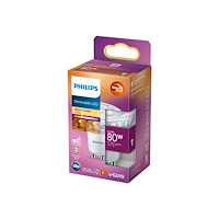 Philips Philips - LED-spotlight - GU10 - 6.2 W - varmt vitt ljus - 2200-2700 K