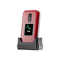 Doro DORO 2880 - röd - 4G funktionstelefon - 17 MB - GSM