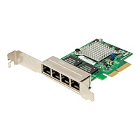 SUPER MICRO Computer Supermicro AOC-SGP-i4 - nätverksadapter - PCIe 2.1 x4 - Gigabit Ethernet x 4