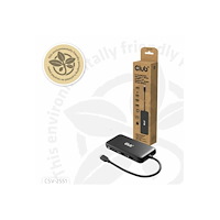 Club-3d Club 3D 8-in-1 - dockningsstation - USB-C - HDMI, DP - 1GbE