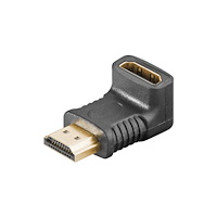 Goobay Goobay HDMI™ vinkeladapter 270° vertikal, 8K @ 60 Hz, vergol...
