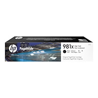 Hewlett-Packard HP 981X - Lång livslängd - svart - original - PageWide - bläckpatron