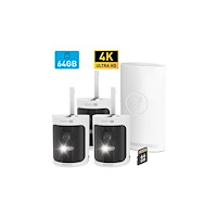 Swann Swann Allsecure4K™ 3-Pack Trådlöst Övervakningskamerasystem inkl 64GB SD Card Hub