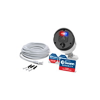 Swann 4K Master Series Bullet Camera with Warning Ling