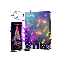 Twinkly Twinkly Candies Candles - stränglampor - LED - 7 W - RGB-lampa - grön