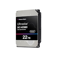 Western Digital WD Ultrastar DC HC580 WUH722422AL5204 - hårddisk - datacenter - 22 TB - SAS 12Gb/s
