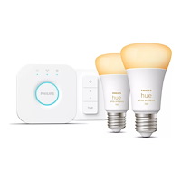 Philips HUE Philips Hue White ambiance 1100 - LED - form: A60 - E27 - 11 W - varmt till kallt vitt ljus - 2200-6500 K (paket om 2)