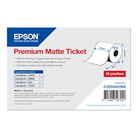 EPSON Epson Premium - biljetter - matt - 1 rulle (rullar) - Rulle(8 cm x 50 m)