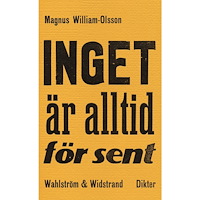 Magnus William-Olsson Inget är alltid för sent (bok, danskt band)