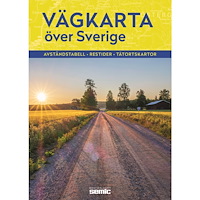 Bokförlaget Semic Vägkarta över Sverige 2022 (bok, spiral)