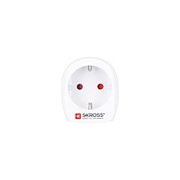 SKROSS Skross Europe to USA, Typ B, Typ C (Europlug), 100-240 V, 15...