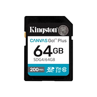 Kingston Kingston Canvas Go! Plus - flash-minneskort - 64 GB - SDXC UHS-I