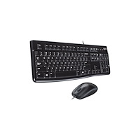 Logitech Logitech Desktop MK120 - sats med tangentbord och mus - engelska Inmatningsenhet