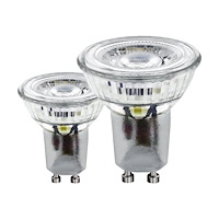 EGLO Eglo - LED-spotlight - GU10 - 3 W - varmt vitt ljus - 3000 K (paket om 3)