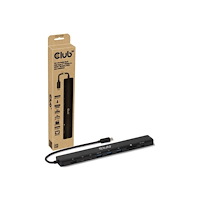 Club-3d Club 3D 10-in-1 - dockningsstation - USB-C / Thunderbolt - HDMI - 2.5GbE