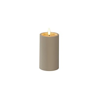 KONSTSMIDE Blockljus KONSTSMIDE LEDtimer beige 12cm