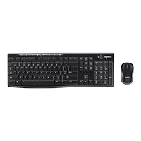 Logitech Logitech MK270 Wireless Combo - sats med tangentbord och mus - QWERTY - USA, internationellt Inmatningsenhet