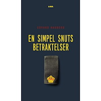 Edvard Hagberg En simpel snuts betraktelser (bok, danskt band)